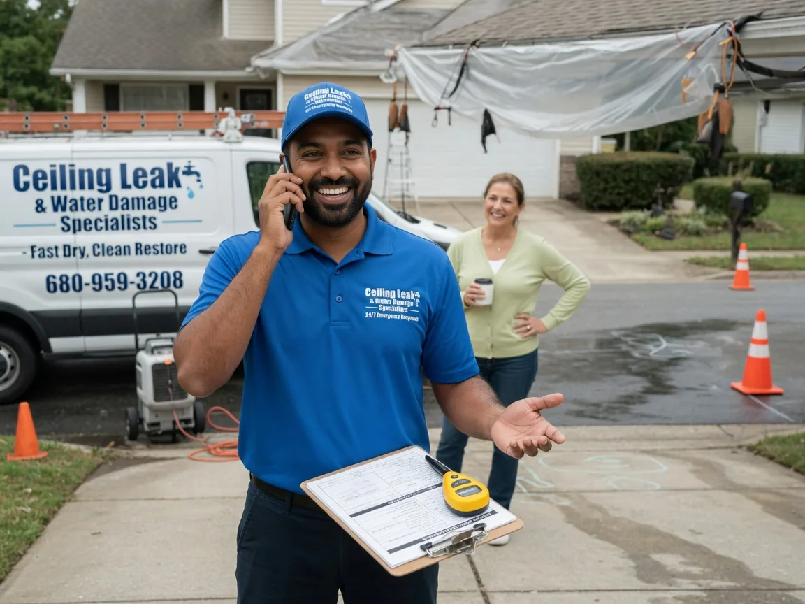 Ceiling Leak Cleanup Billings, OK FAQs